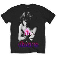Jim Morrison Psychedelic King The Doors Rock Tee Men Unisex T-shirt S