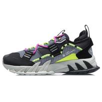 Li-Ning Full Shape Ace Reflective Shock Absorbing Durable Low-Top Running Shoes Men Sneakers Dark-Gray ARDR003-4 45 gray