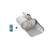 Integrated cat litter shovel removable large-capacity shit shovel storage box garbage bag cat cleaning tool removable large capacity