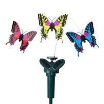 Saulės energija varomas skraidantis kolibris, vidinis ir lauko, šokantys, plasnojantys drugeliai, atsparus vandeniui, kūrybiškas amatas, atmosfera namų takeliams