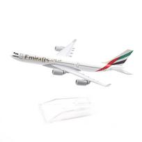 1/400 mastelis 16cm A340 EMIRATES Airways Lėktuvo modelis Lėktuvas Metaliniai lieti lėktuvai