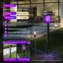 Saulės energija veikianti elektrinė uodų žudymo lempa, atspari vandeniui, su LED šviesa, skirta lauko sodui, veja, stovyklavimui, vilai