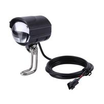 E-bike LED priekinis žibintas 36V 48V 60V elektrinis paspirtukas dviračio žibintuvėlis raginis priekinės lempos priedai
