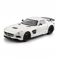 1/24 Benz SLS Amg Super Sportinio Automobilio Lydinio Diecast Modelis Aukštos Simuliacijos Boutique Interjero Dekoro Ornamentai Šventinės Dovanos juoda