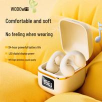 WOPOW OWS35 Open-Ear Clip-on Bluetooth Headphones