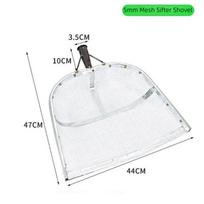 Essential Tool Metal Soil Sifting Mesh Easy Grip Heavy-Duty Soil Sieve Portable Garden Soil Sifter Farming