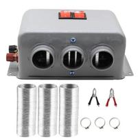800W Automobilio atitirpinimo įrenginys 12V/24V Automobilio oro šildytuvas Žiemos greitas šildymas Šildytuvas Šalčio šalinimas Priekinio stiklo rasojimo šalinimas Kemperiams Sunkvežimiams Valtims 12V gray