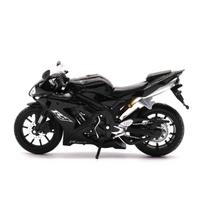 1/12 Yamaha YZF-R1 Lenktyniniai Motociklai Imitacija Lydinio Motociklo Modelis Amortizatoriai Kolekcinis Žaislinis Automobilis Vaikų Dovana juoda