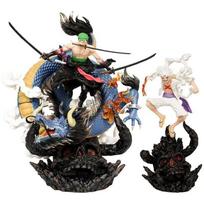 Anime figūrėlė One Piece Roronoa Zoro VS Kaidou Kovos GK Veiksmo figūrėlės Statulos Modelis Vaikams Žaislai Lėlės Dovanos Darbalaukio papuošalai