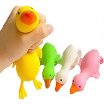 Kids Antistress Duck Squeeze Toys Goose Cute Kawaii Animals Vent Toys for Kids Adults Decompression Stretch Toys for Children 13.5CM / 4pcs