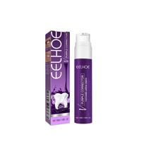 Purple Toothpaste Teeth Whitening, Removes Stains, Prevents Pigmentation, Cleans Yellow Teeth, Makes Them Bright and White 50ml