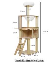 Top-Selling Cat Tree: Large Space Capsule Bed, Hammock, Platform, Ladder, Scratching Post & Climbing Frame