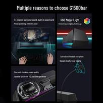 Edifier HECATE G1500bar Gaming Soundbar with Microphone (CN version)