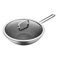 Zwilling Stainless Steel Honeycomb Non-Stick Wok