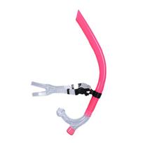 Comfortable Swim Training Snorkel Adjustable Snorkeling Diving Equipment  Youth rožinė
