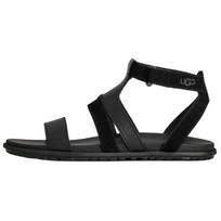 UGG Solivan Karvės Odos Romėniški Sandalai Moteriški Juodi 1178877-BLK 36