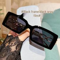 European Retro Square Sunglasses: Unisex Spicy Girl Style with Sun Protection Sunglasses Only