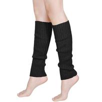 Halloween Costume Neon Ribbed Leg Warmers Y2K Party Sports Yoga Lolita Leg Warmer Harajuku Japanese Leg Covers Boot Socks One Size juoda