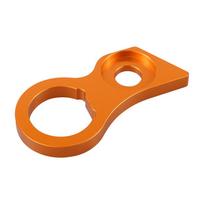 NICECNC Motorcycle Key Switch Relocating Bracket Aluminum For KTM EXC-F 500 450 350 250 EXCF Six Days 2017-2023 2023 2022 2021 oranžinė