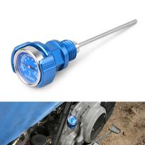 NICECNC 1PC Engine Oil Dipstick For Yamaha Banshee 350 YFZ350 1987-2006  0–150°C 24mm Wrench 4L0-15362-00-00 Aluminum alloy mėlyna