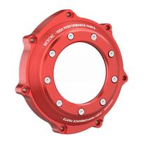 NICECNC ATV Clutch Cover for Yamaha YFZ450 2006-2009 YFZ450R 450R 2009-2022 Billet Aluminum Clutch Guard Protector Accessories raudona