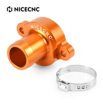 For KTM 690 SMC Enduro /R SMCR Duke 2008-2025 Thermostat Housing Cover Husqvarna 701 Enduro Supermoto Svartpilen Vitpilen 16-25 oranžinė