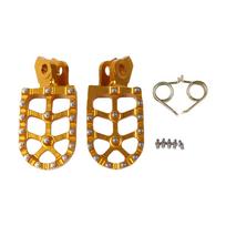 For YAMAHA Tenere XT600 XT 600 E XTZ XT600Z XTZ600 XT600E Ténéré Motorcycle Accessories Footrest Footpeg Foot Pegs Rest Pedals auksas