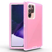 Applicable to Samsung S24ultra three-proof mobile phone case transparent robot S23 anti-drop N20 three-in-one protective case s9 S25ULTRA
