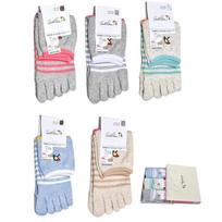 Ladies' fashion mid-calf toe Arnold Palmer striped socks 24cm