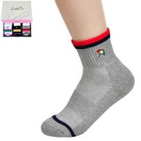 Arnold Palmer Color Block Point Fine-Pile Ladies' Short Socks 0110vw Random shipping (5 pairs) 23~25cm