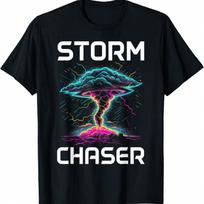 Storm Chaser EF5 Tornado Storm Chasing T-Shirt S įvairiaspalvis