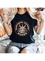 Holiday Travel Leisure 90s Cute Goat Cartoon Fashion Summer Letter Pattern T-Shirt Clothing Short Sleeve Printing Casual T-Shirt S įvairiaspalvis