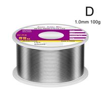 50/100G Tin Wire Soldering Wire With Flux Melt Rosin Core Solder Roll No-Clean Electrical Repair Solder For Soldering 0.8/1.0Mm