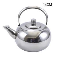 Nerūdijančio plieno arbatinukas su infuzijos filtru, kavos virdulys, arbatos ąsotis, namų biuro įrankiai, 0,8 l, 1,2 l, 1,8 l, 2,5 l, 1 vnt.