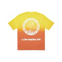 Palace x AMG 2.0 Los Angeles marškinėliai Geltoni/Raudoni Unisex Viršutiniai drabužiai Daugiaspalviai P22AMGTS002 M