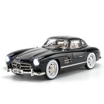 1/24 Mercedes-Benz 300SL Vintage Diecast Alloy Miniature Toy Car Model Pull Back Sound Light Classical Collection Gift for Boy juoda