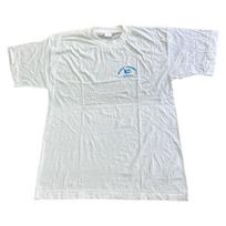 Vintage Single Stitch T-shirt Regular Short Sleeve 90s White Mens S