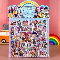 1/3/6 vnt. Kpop Demonų Medžiotojų Lipdukas Anime Tigras Rumi Mira Zoey Lazeriu Pjauti Lipdukai Biuro Kanceliarinės Prekės ir Mokyklinės Prekės Dekoravimas