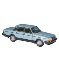 WELLY 1/24 VOLVO 240GL Lieto lydinio automobilis Diecasts & Žaislinės transporto priemonės Automobilio modelis Miniatiūrinis mastelinis automobilio modelis Žaislas vaikams mėlyna