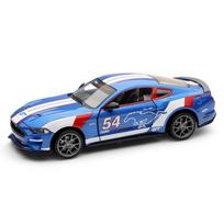 1/34 Ford Mustang GT 2018 Super Muscle Sports Series Alloy Diecast Metal Model Car Decorative Outdoor Collectibles Premium Gift mėlyna