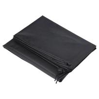 Vandeniui atsparus stalo kėdės užvalkalas Baldų užvalkalai Oxford Garden Lauko UV spinduliams atsparus kiemo dulkėms atsparus sofos užvalkalas 123x61x72cm juoda