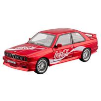 1/24 BMW M3 Coca Cola Supercar Diecast Model Alloy Car Collectibles Hobby Miniauto Vehicle High Simulation Ornament Birthday Boy raudona