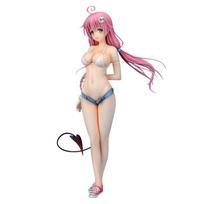22cm Anime Figure Lala Satalin Devilke Yuuki Mikan Momo Belia Devilke Standing Position Swimsuit Girl Adult Action Figure Models 22-26.5cm