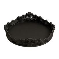 Baroque Gothic Ornate Carved Jewelry Tray Ornamental Plate Suitable for Rings Earrings Necklaces Display and Home Decors 1