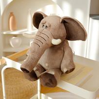 30CM Lovely Forest Animal Plush Toys Soft Stuffed Cartoon Animal Doll Cute Monkey Lion Sheep Deer Elephant Desktop Decoration 30cm