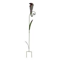 Carnivorous Plant Garden Stake, Metal Pitcher Plant Sculpture, Insectivorous Plant Yard Art Stake, Outdoor Decoration for Lawn Patio Yard Flower Bed