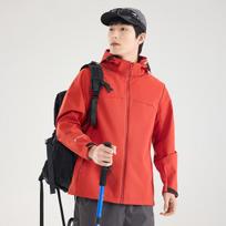 Men's Custom Hooded Windbreaker Jacket - Spring & Autumn, Lightweight, Windproof, Team Logo Print Available L