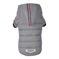 Small Dog Clothes Winter Chihuahua Clothing Pet Jacket and Coat Waterproof ropa para perros for Small Medium Dog Red (gray,XS（old）) pilka spalva