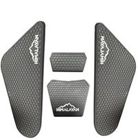For Himalaya 450 HIMALAYAN450 2024 2025 2026 Motorcycle fuel tank pad protector sticker decal fuel tank knee pad  Himalaya 450 juoda