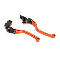 New Motorcycle Accessories Orange Brake Clutch Levers Kit For 390DUKE 390 duke DUKE 390Duke 390 Duke 2024